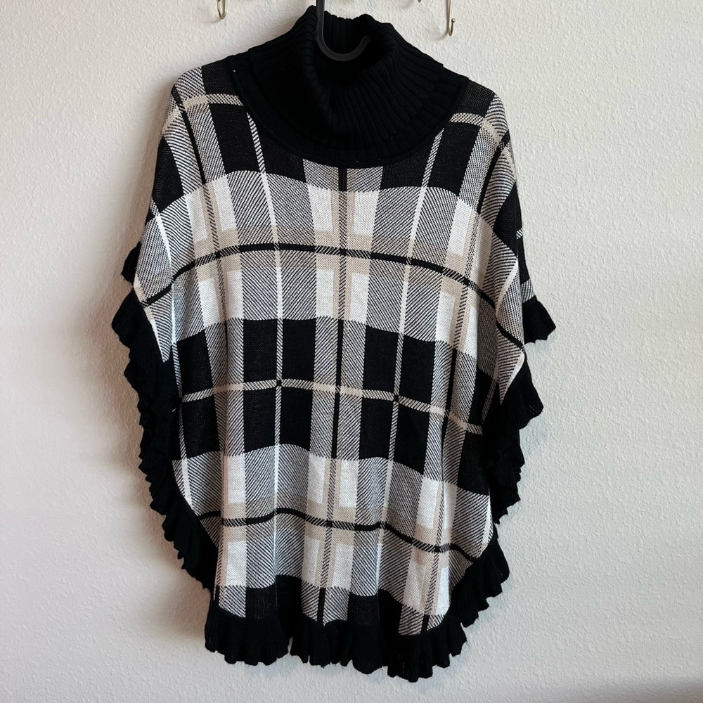 Comfy and warm poncho!